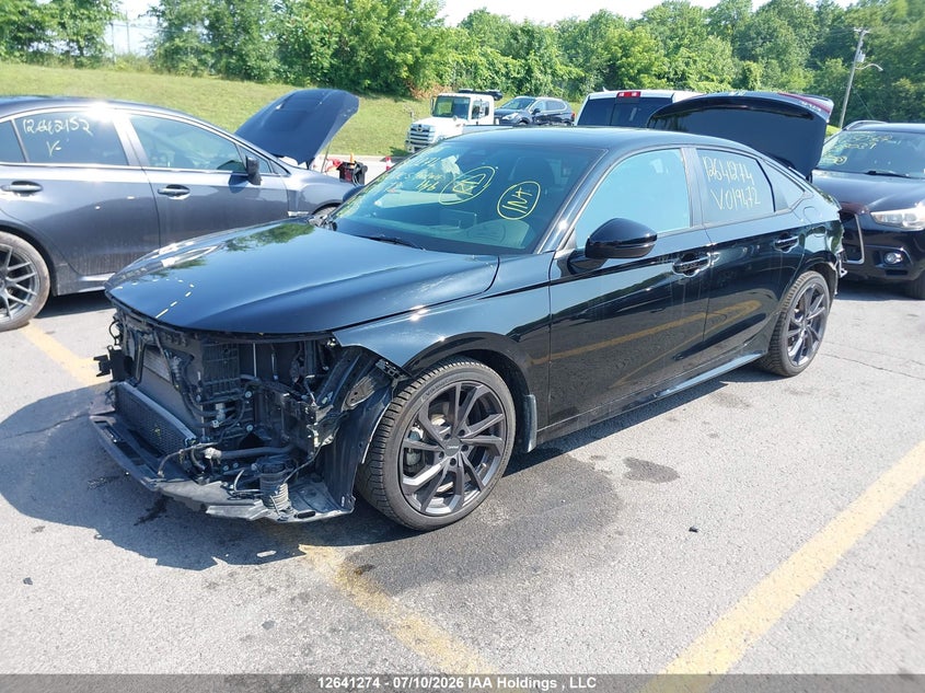 Vin: 2hgfe4f82sh019472, lot: 3042223, honda civic sport/sport touring 20252