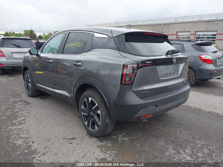 Vin: 3n8ap6cb6sl398468, lot: 3042235, nissan kicks sv 20253