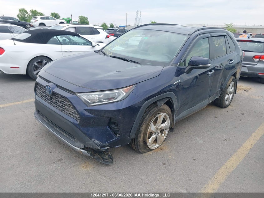 2019 Toyota RAV 4, Удар спереду, IAAI, VIN 2T3DWRFV8KW003704 — фото 2