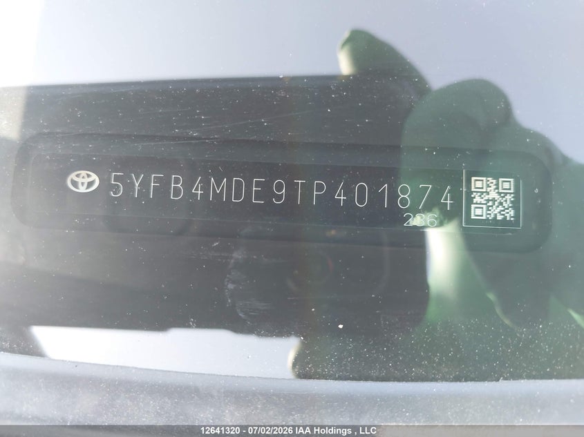 2026 TOYOTA COROLLA SEDAN 2.0L I4 FI DOHC 16V NF4