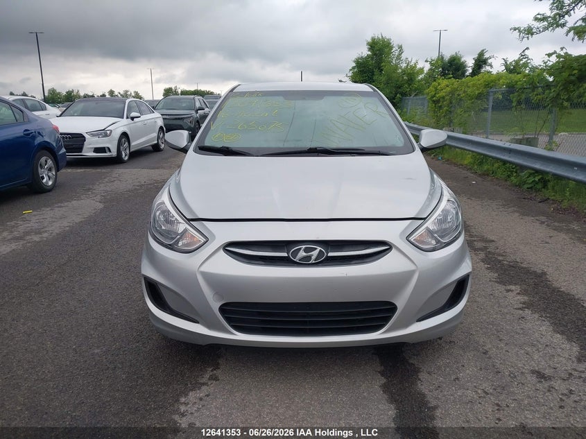 2016 Hyundai Accent VIN: KMHCT5AE2GU265075 Lot: 12641353