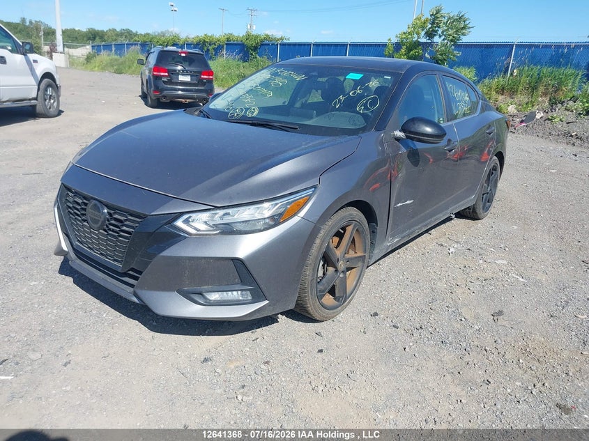 Vin: 3n1ab8dv4py295562, lot: 3042322, nissan sentra sr/sr midnight edition 20232