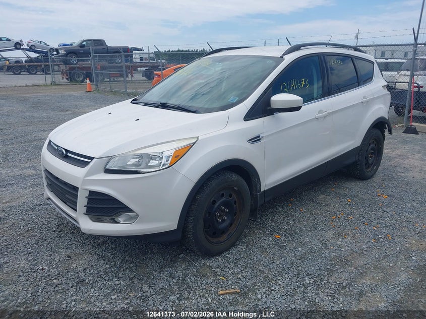 2014 Ford Escape, Rear, IAAI, VIN 1FMCU9GX1EUC47838 — photo 2