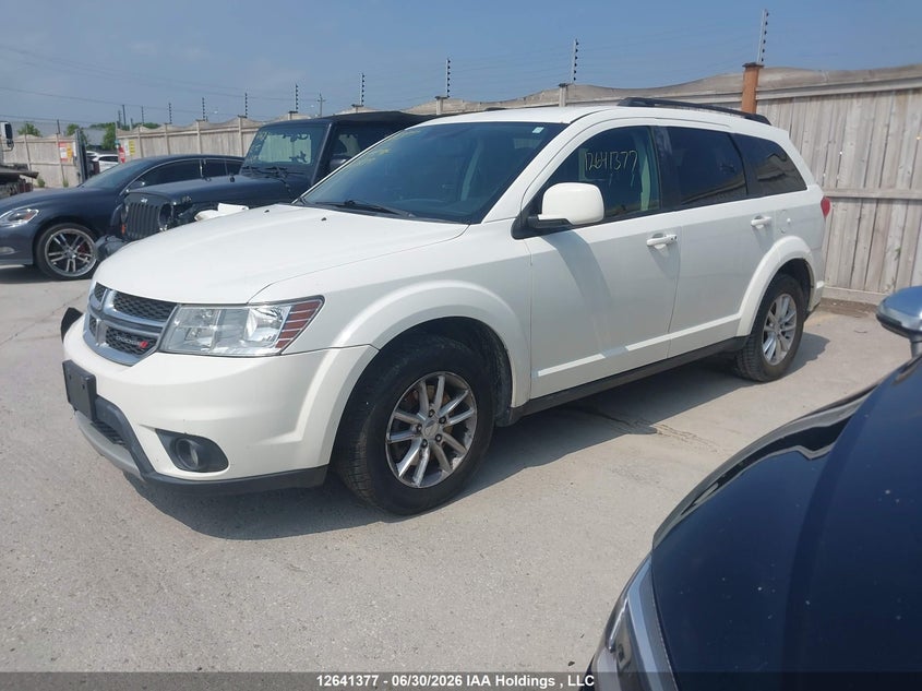 2016 Dodge Journey, Удар спереди, IAAI, VIN 3C4PDCCG8GT102589 — фото 2