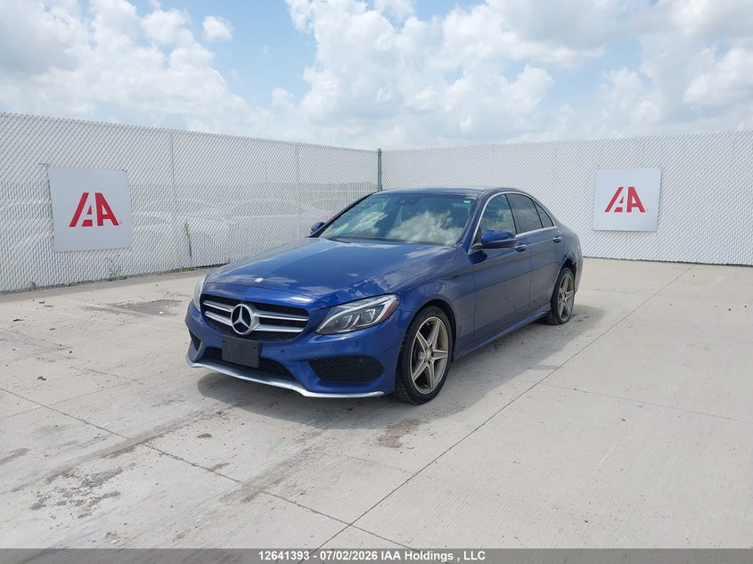 2017 Mercedes-Benz C 300 4Matic VIN: 55SWF4KB5HU186709 Lot: 12641393