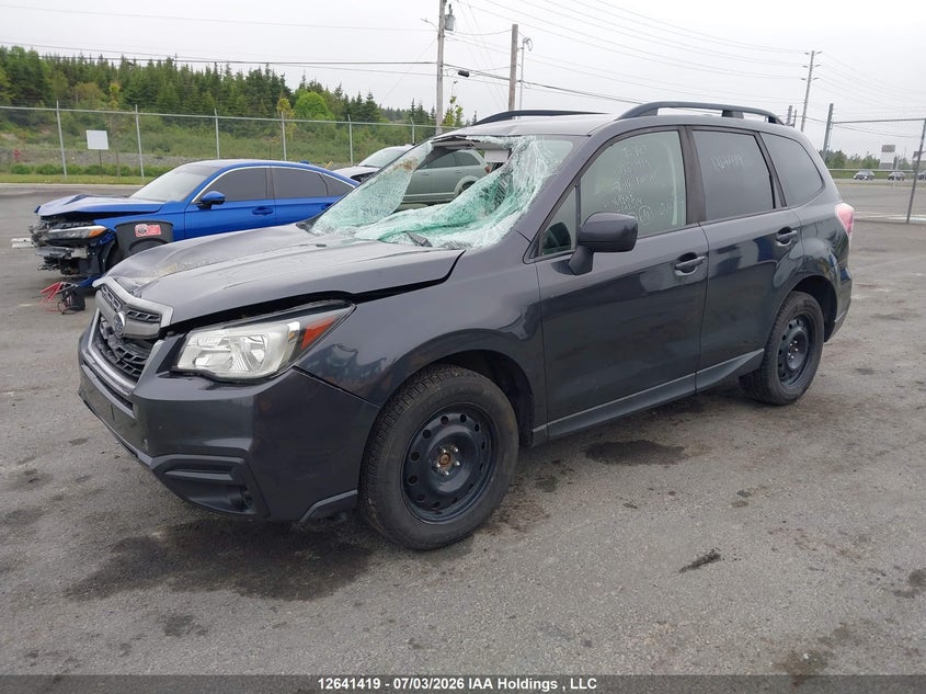 Vin: jf2sjebc9jh469828, lot: 3042379, subaru forester 2.5i 20182