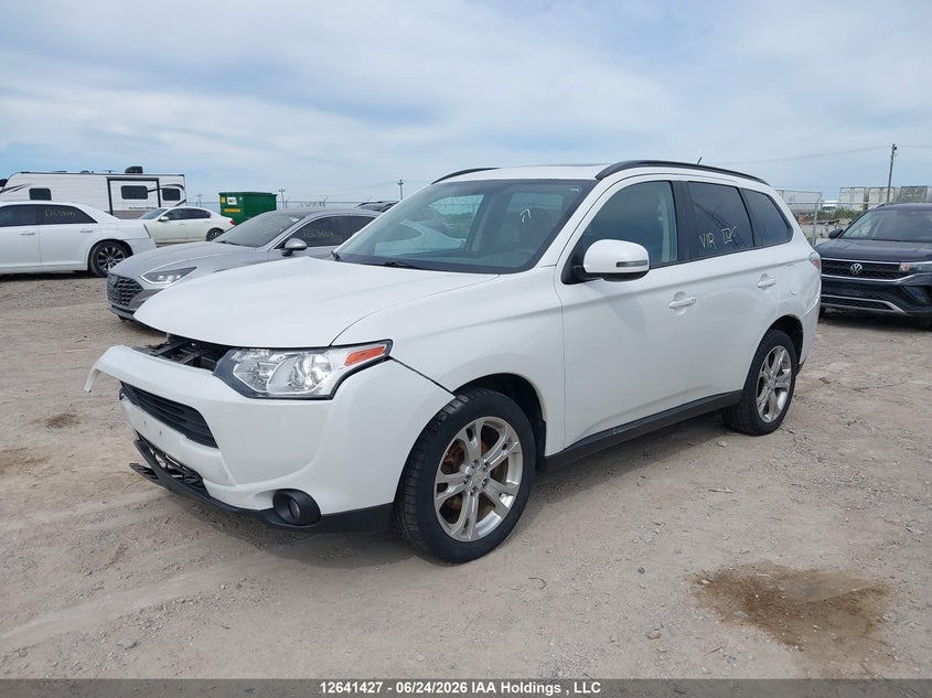 Vin: ja4jz3ax9ez604568, lot: 3042387, mitsubishi outlander se 20142