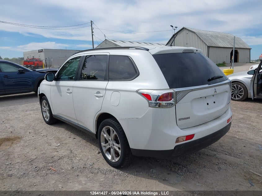 Vin: ja4jz3ax9ez604568, lot: 3042387, mitsubishi outlander se 20143
