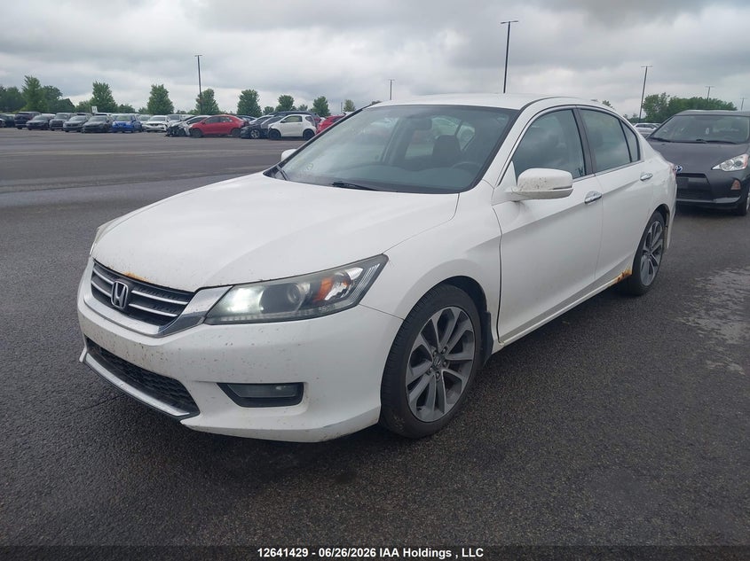 2014 Honda Accord, Right Side, IAAI, VIN 1HGCR2F58EA809945 — photo 2