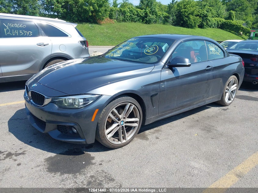 Vin: wba4z3c50ken89702, lot: 3042400, bmw 430i xdrive 20192