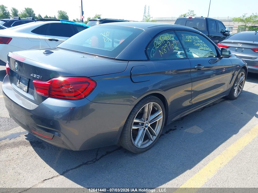Vin: wba4z3c50ken89702, lot: 3042400, bmw 430i xdrive 20194