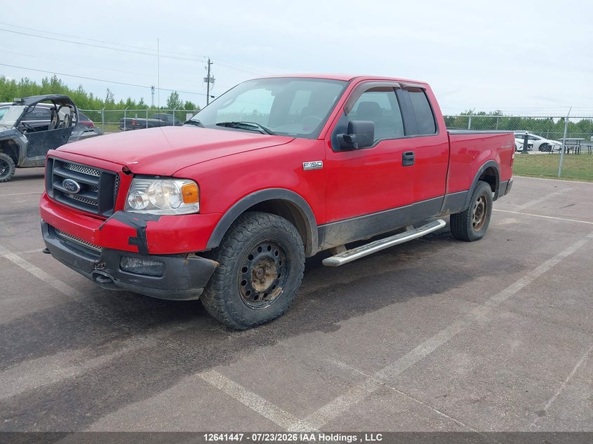 2005 Ford F150, Front, IAAI, VIN 1FTPX14585NA61161 — photo 2