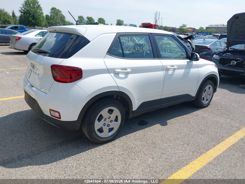 Vin: kmhrb8a34pu248565, lot: 3042472, hyundai venue se 20234