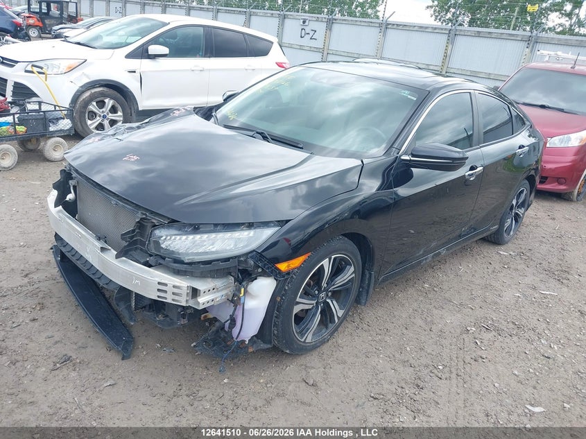 2016 Honda Civic, Front, IAAI, VIN 2HGFC1F98GH101839 — photo 2