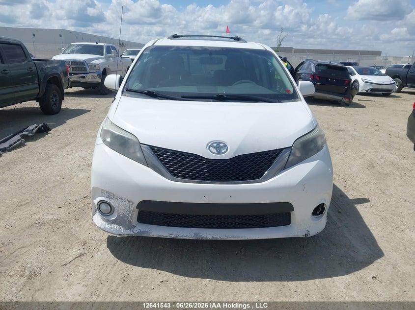2014 Toyota Sienna Se 8 Passenger VIN: 5TDXK3DC4ES465397 Lot: 12641543