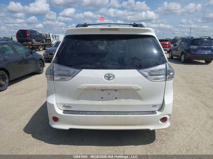 2014 Toyota Sienna Se 8 Passenger VIN: 5TDXK3DC4ES465397 Lot: 12641543
