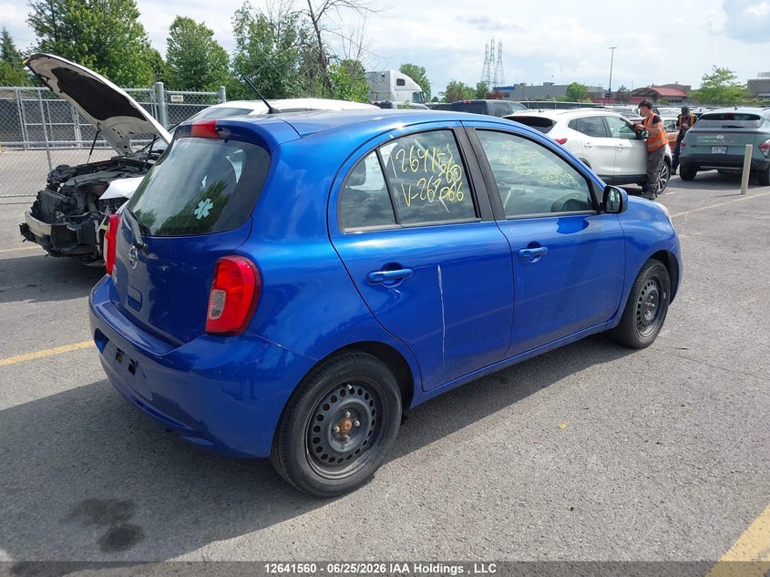 Vin: 3n1ck3cpxhl267066, lot: 3042530, nissan micra s/sr/sv 20174
