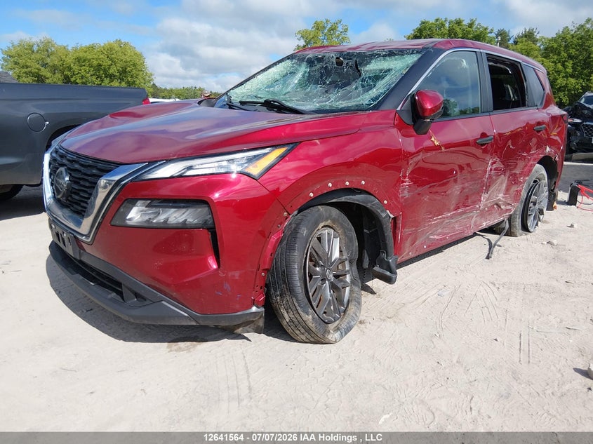 2021 Nissan Rogue, Rollover, IAAI, VIN 5N1AT3AA7MC726684 — photo 2