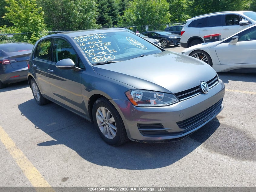 Vin: 3vw217au0gm013755, lot: 3042552, volkswagen golf 1.8 tsi comfortline/1.8 tsi highline/1.8 tsi trendline 2016 img_1