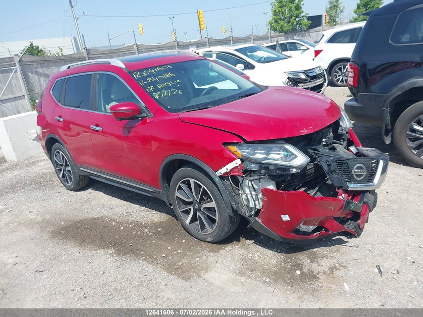 2017 NISSAN ROGUE S/SL PLATINUM/SV