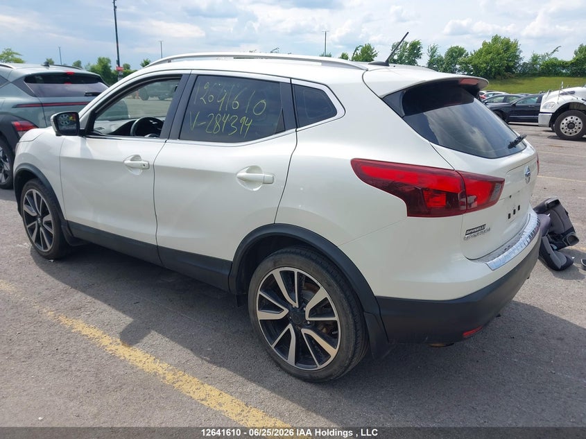 Vin: jn1bj1cr7jw284394, lot: 3042581, nissan qashqai s/sl/sv 20183