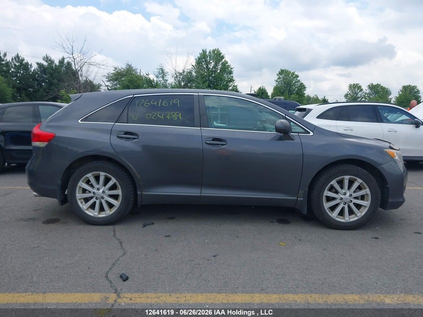 2011 TOYOTA VENZA SPORT UTILITY VEHICLE 2.7L I4 FI DOHC 16V NF4