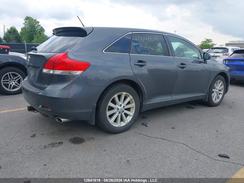 2011 TOYOTA VENZA SPORT UTILITY VEHICLE 2.7L I4 FI DOHC 16V NF4