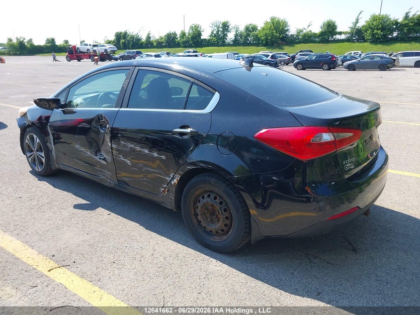 Vin: knafz4a85e5054834, lot: 3042635, kia forte 2.0l ex/2.0l sx 20143