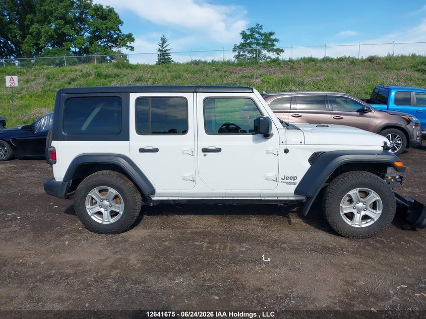 2019 Jeep Wrangler Unlimited Sport S 4X4 VIN: 1C4HJXDNXKW593557 Lot: 12641675