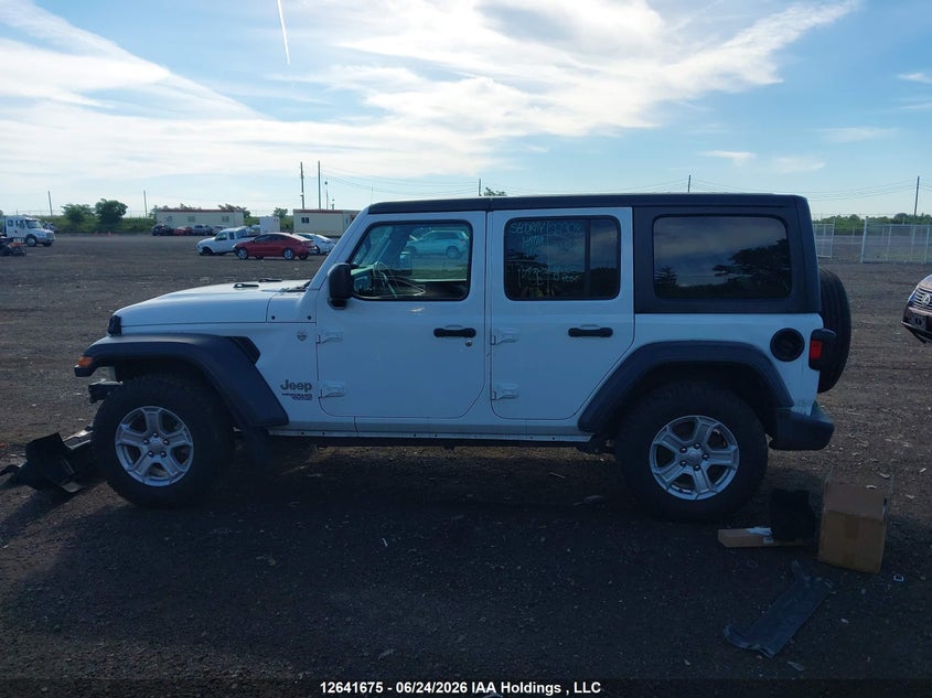 2019 Jeep Wrangler Unlimited Sport S 4X4 VIN: 1C4HJXDNXKW593557 Lot: 12641675