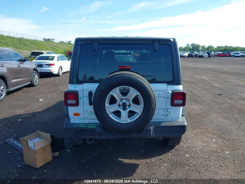 2019 Jeep Wrangler Unlimited Sport S 4X4 VIN: 1C4HJXDNXKW593557 Lot: 12641675