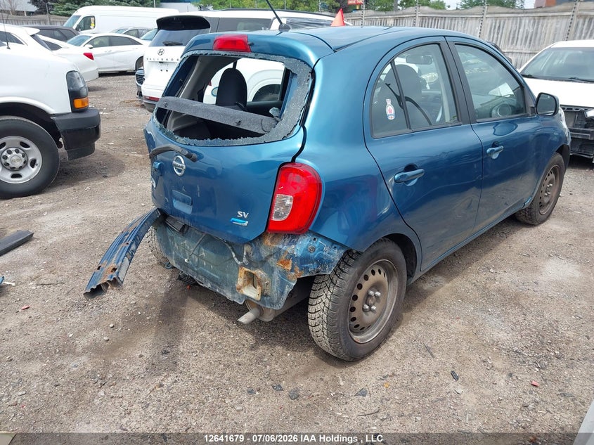 Vin: 3n1ck3cp7fl231560, lot: 3042652, nissan micra 20154