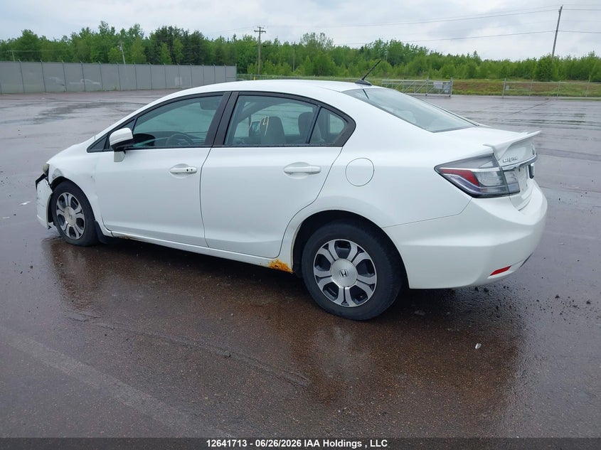 Vin: 19xfb4f28ee400052, lot: 3042686, honda civic hybrid 20143