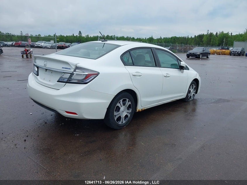 Vin: 19xfb4f28ee400052, lot: 3042686, honda civic hybrid 20144