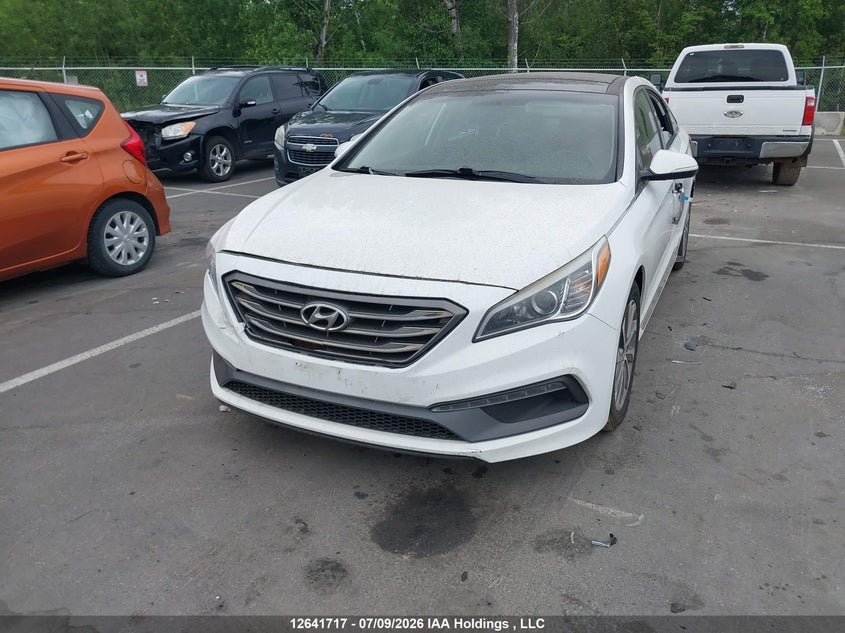 2016 Hyundai Sonata, Викрадення, IAAI, VIN 5NPE34AF0GH380350 — фото 2