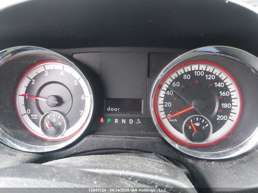 2012 DODGE CARAVAN VAN 3.6L V-6 DOHC, VVT, 283HP