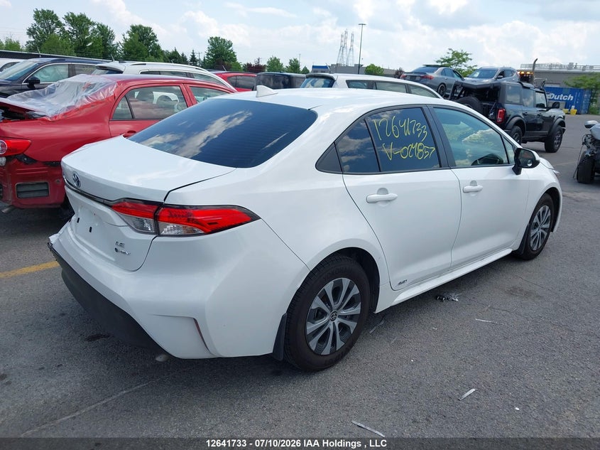 Vin: jtdbdmhe6s3024857, lot: 3042706, toyota corolla hybrid le 20254