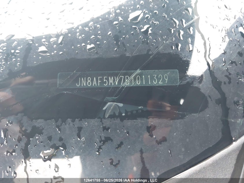 2011 Nissan Juke S/Sv/Sl VIN: JN8AF5MV7BT011329 Lot: 12641755