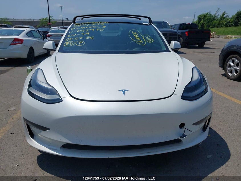 2021 TESLA MODEL 3 SEDAN ELECTRIC