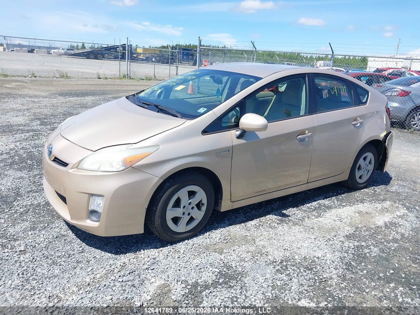 2010 Toyota Prius, Удар ззаду, IAAI, VIN JTDKN3DUXA1002519 — фото 2