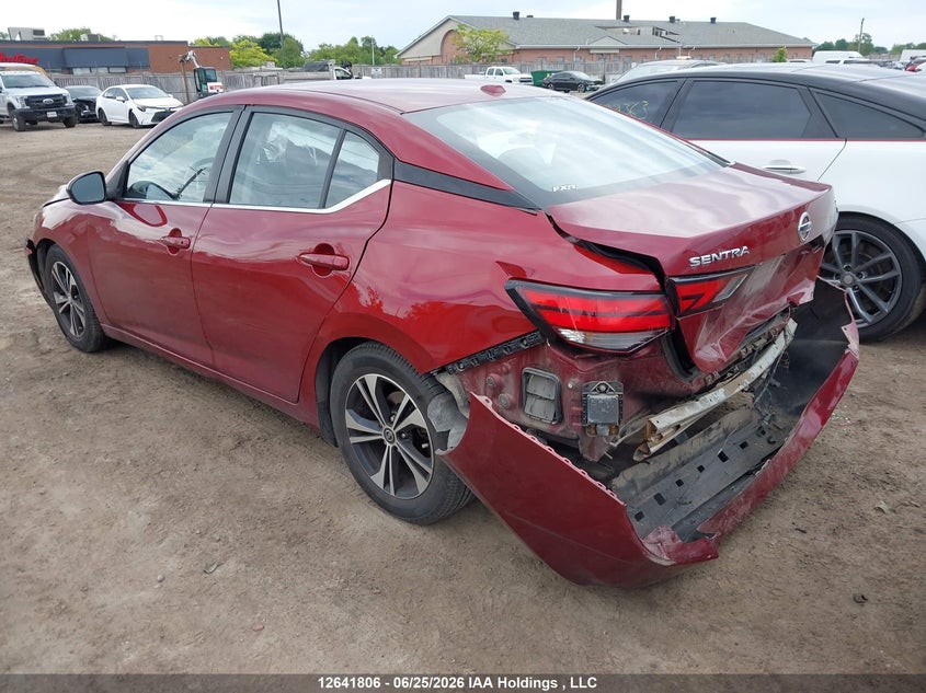 Vin: 3n1ab8cv4ny241516, lot: 3042781, nissan sentra 20223