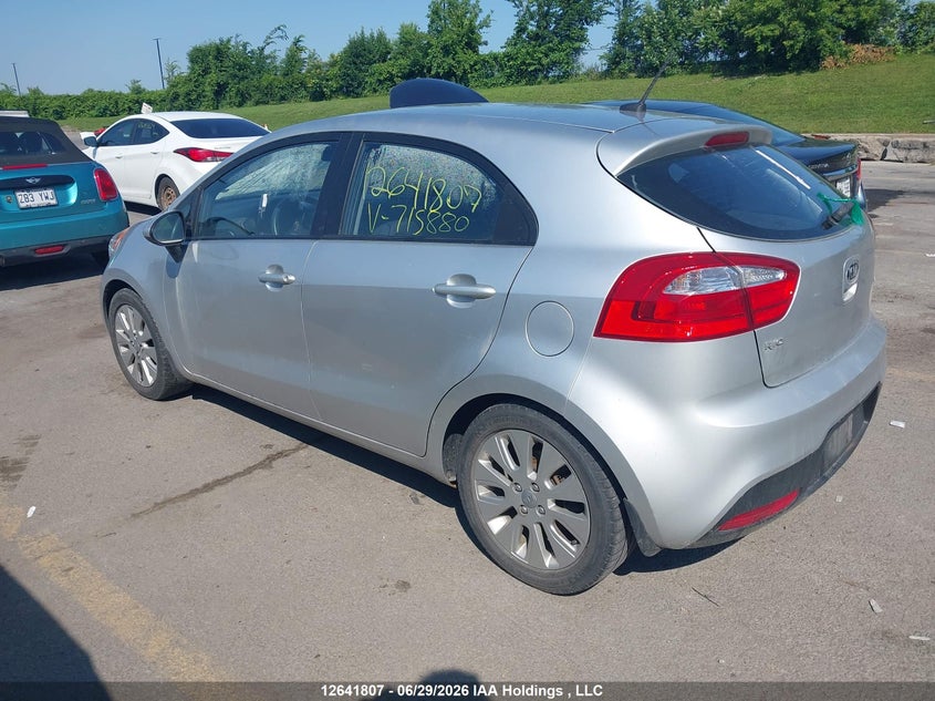 Vin: knadm5a3xc6715880, lot: 3042782, kia rio ex/lx/lx+/sx 20123
