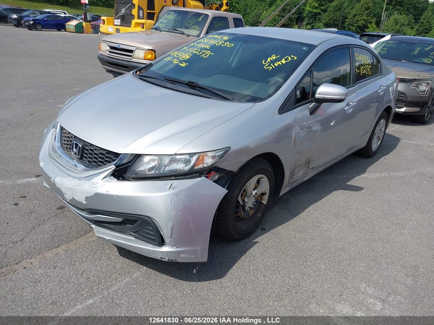Vin: 19xfb2f55fe102395, lot: 3042805, honda civic ex 20152