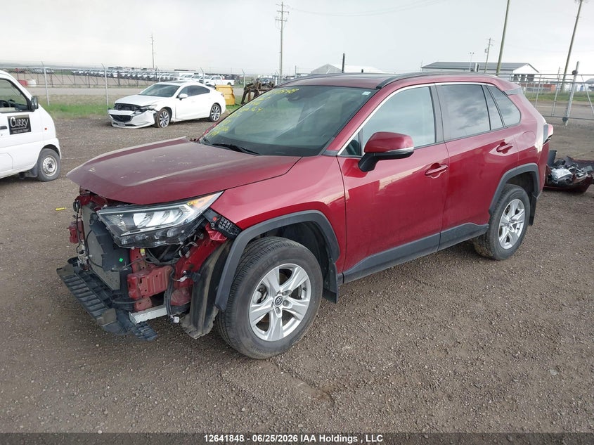 2019 Toyota RAV 4, Удар спереду, IAAI, VIN 2T3R1RFV4KC029416 — фото 2