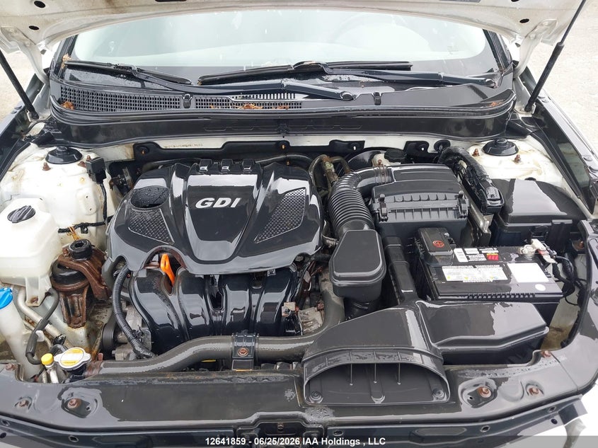 2011 HYUNDAI SONATA SEDAN 2.4L I-4 DI, DOHC, VVT, 198HP
