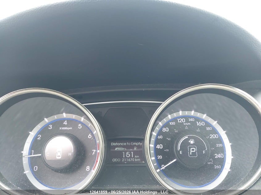 2011 HYUNDAI SONATA SEDAN 2.4L I-4 DI, DOHC, VVT, 198HP