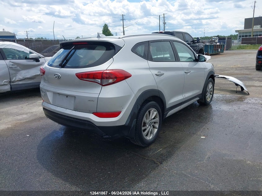 Vin: km8j3ca47ju606643, lot: 3042855, hyundai tucson limited/sport and eco/se 20184