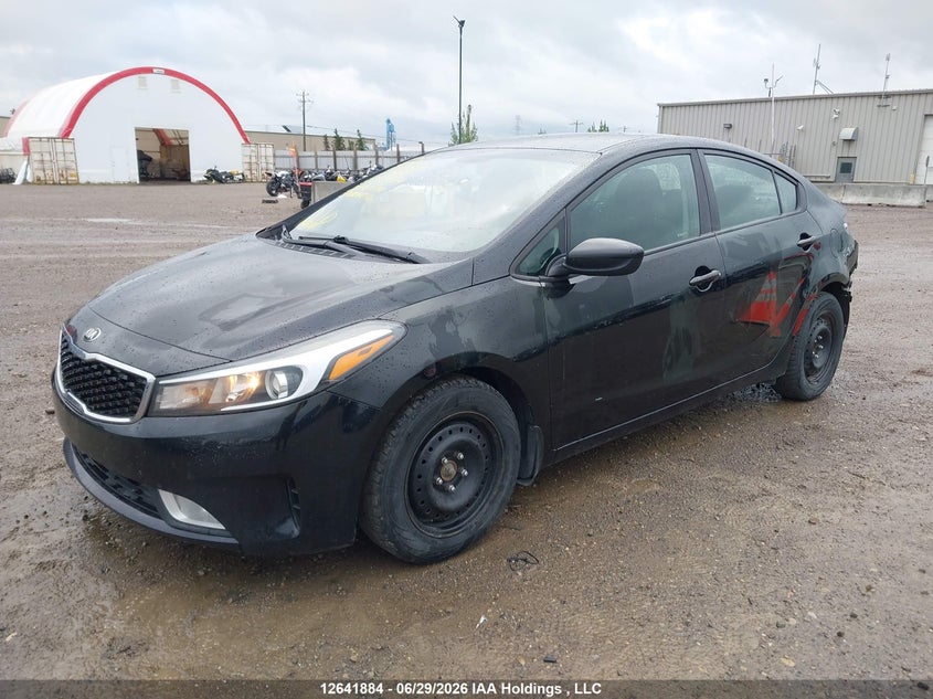 2018 Kia Forte, Rear, IAAI, VIN 3KPFL4A78JE276584 — photo 2