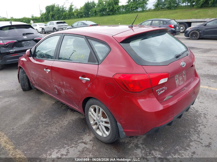 2012 KIA FORTE HATCHBACK 2.0L I-4 DOHC, VVT, 156HP