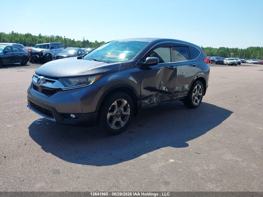 2017 Honda CR-V, Left Side, IAAI, VIN 2HKRW2H58HH110486 — photo 2